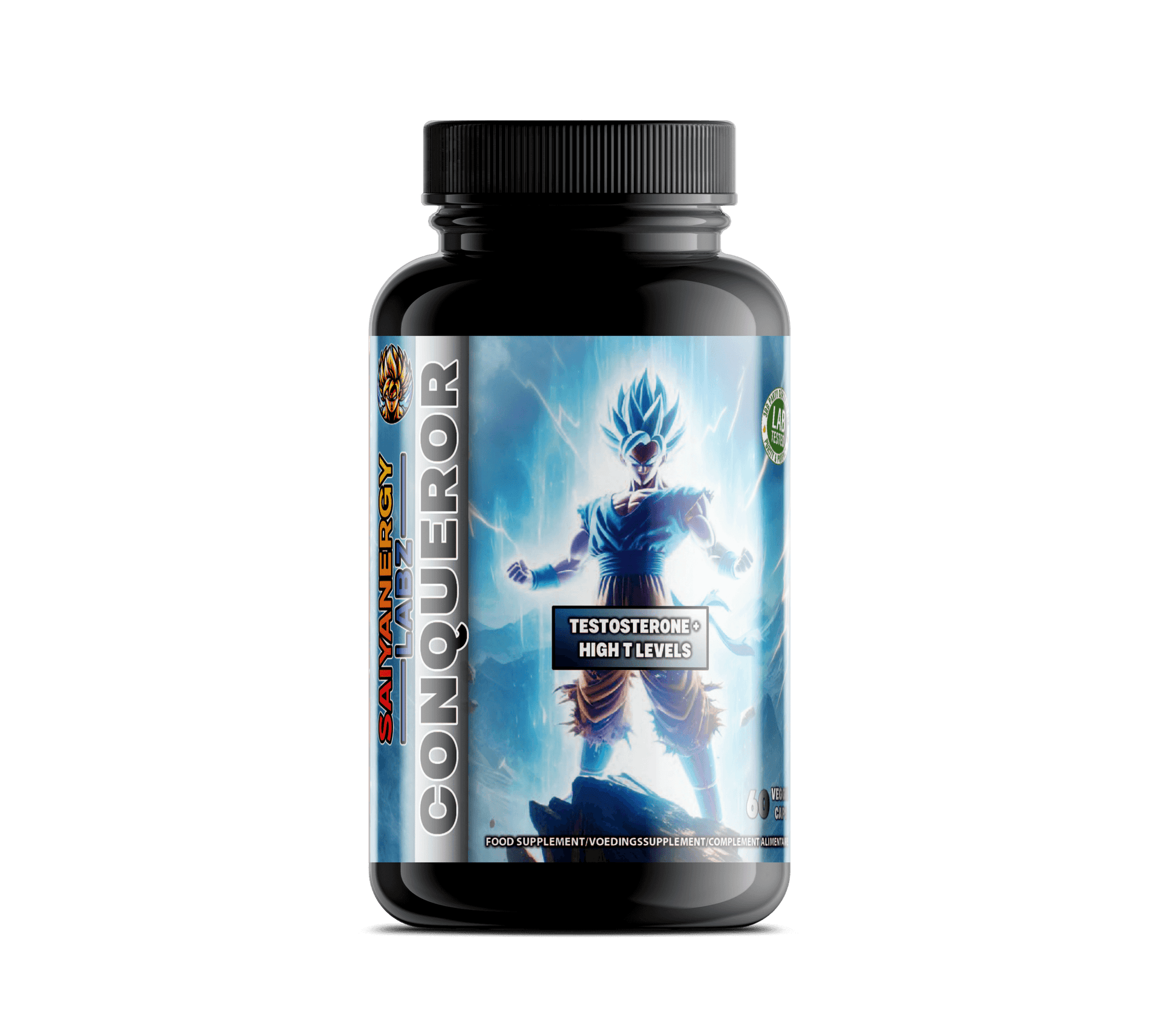 CONQUEROR vegan testosteron booster voor spiergroei en energie